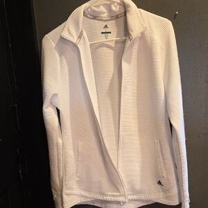 Adidas Women's White Golf Jacket